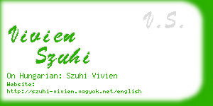 vivien szuhi business card